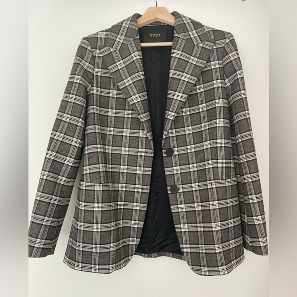 MAJE fall wool blazer - Picture 3 of 3